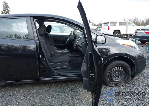 2017 Nissan Leaf S z USA, uszkodzony, nr VIN 1N4BZ0CP5HC308160